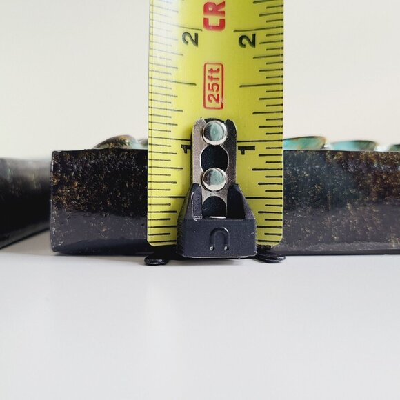 Live Love Love Home Decor Enamel Finish Wall Art Set Teal Brown 9.5"x9.5" - Picture 13 of 13